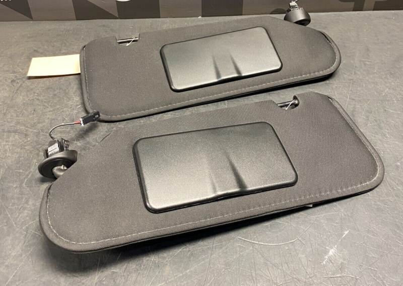 2010 CORVETTE C6 OEM SUN VISORS PAIR DR PS LH RH USED