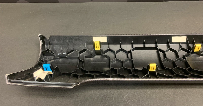 2015 FORD MUSTANG GT OEM CARBON PATTERN DASH TRIM -READ-