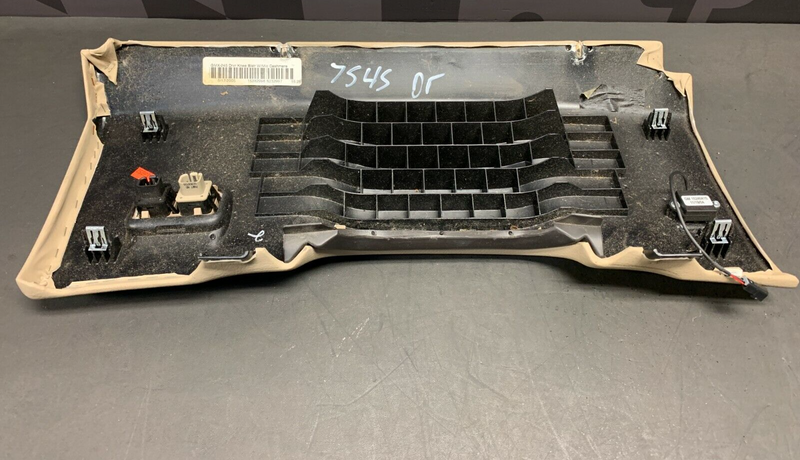 2005 CORVETTE C6 OEM TAN DRIVE KNEE PANEL W/ SWITCHES