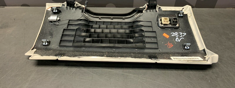 2007 CORVETTE C6 OEM GREY DRIVER LOWER DASH KNEE PANEL