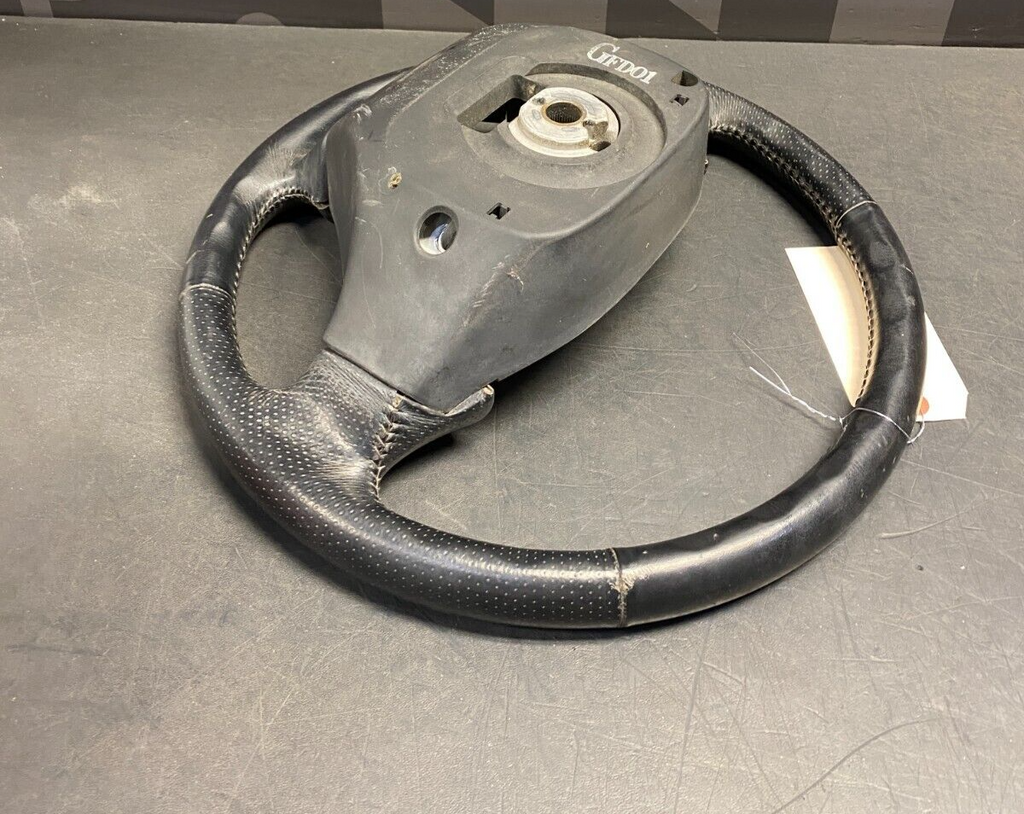 1993-1995 MAZDA RX7 OEM STEERING WHEEL ASSEMBLY *WORN* USED