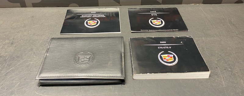 2006 CADILLAC CTS V CTS-V OEM OWNERS MANUAL KIT SET USED