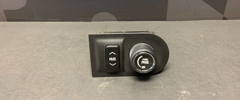 2014 CAMARO SS CONVERTIBLE OEM HUD HEADS UP DISPLAY PROJECTOR SWITCH