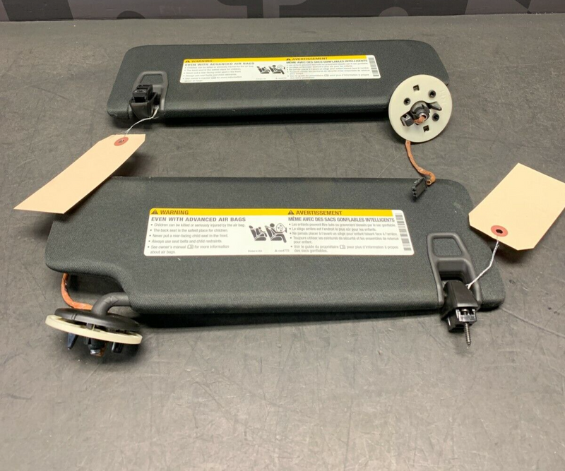 2017 CAMARO SS COUPE OEM SUN VISORS DRIVER PASSENGER