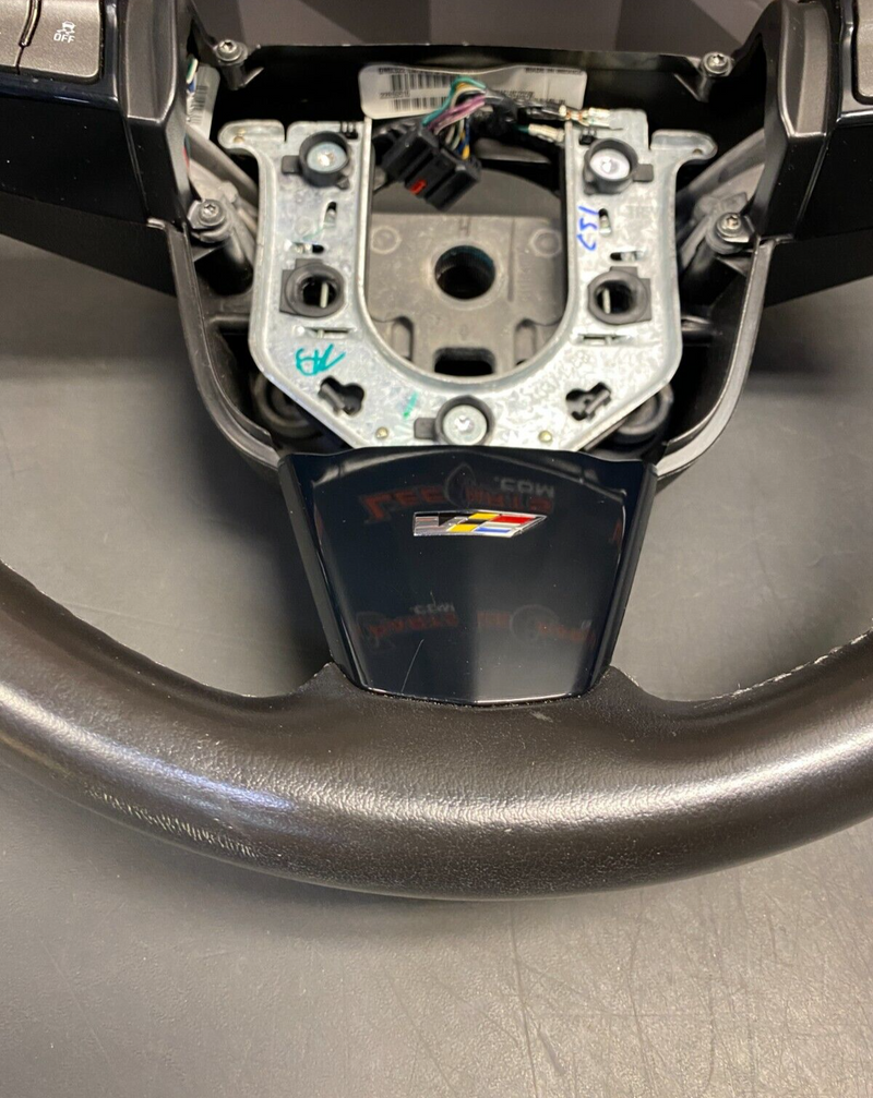 2013 CADILLAC CTS V COUPE OEM STEERING WHEEL A/T