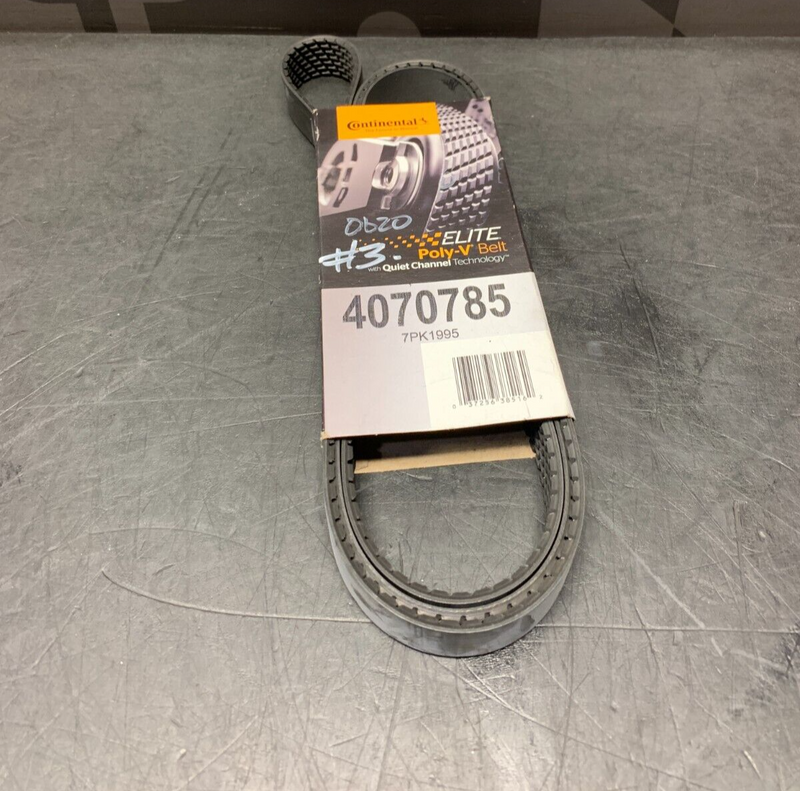CONTINENTAL ELITE POLY V BELT 4070785 7PK1995 NEW