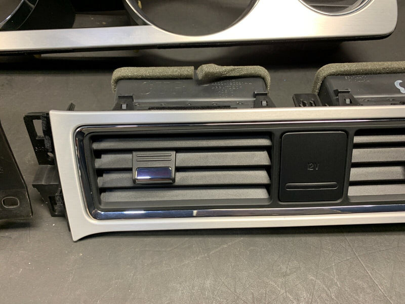 2013 FORD MUSTANG GT OEM GAUGE CLUSTER BEZEL DASH PANEL TRIM SET