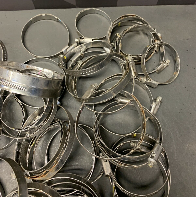 NISSAN R35 GTR OEM HIGH QUALITY WORM DRIVE CLAMPS ASSORTMENT LOT -SUPER NICE!-