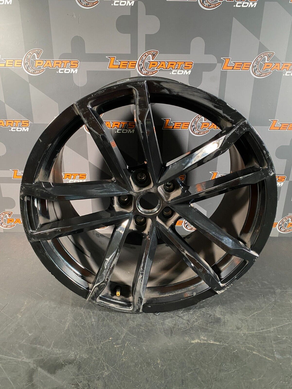 2015 CAMARO ZL1 REPLICA WHEEL RIM USED (1) 20X10 FRONT WHEEL RIM USED