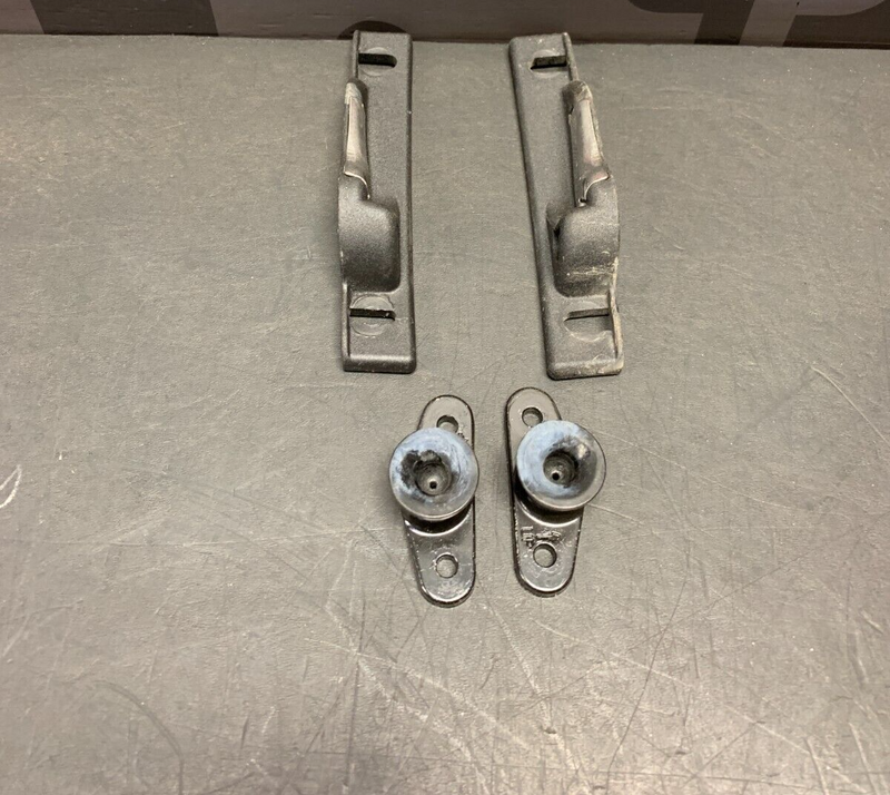 2007 CORVETTE C6 OEM TARGA TOP LATCH MOUNTS BRACKETS STRIKERS