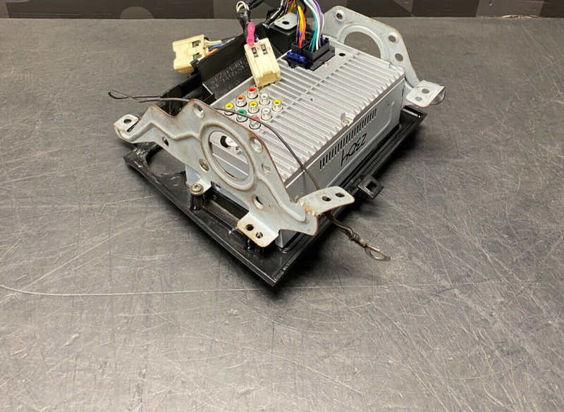 1998 NISSAN 240SX JOYBRING DOUBLE DIN HEAD UNIT WITH SURROUND USED *MODIFIED*
