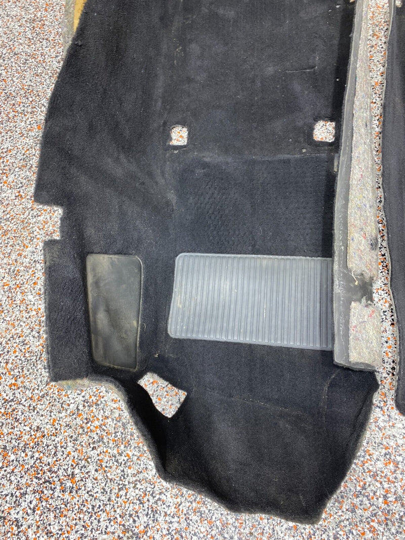 2001 CORVETTE C5 Z06 OEM INTERIOR CABIN AREA CAPRET DRIVER PASSENGER FLOOR USED