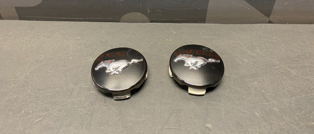 2019 FORD MUSTANG GT PP1 OEM CENTER CAPS PAIR (2) USED