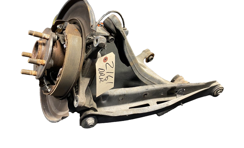 2017 SUBARU BRZ OEM DRIVER REAR LH HUB KNUCKLE CONTROL ARM ASSEMBLY USED