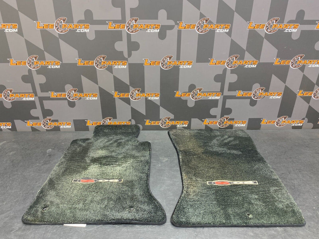 2001 CORVETTE C5 Z06 LLOYD FLOOR MATS PAIR DRIVER PASSENGER USED