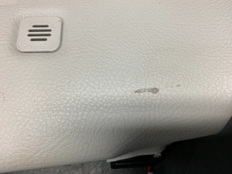 2007 CORVETTE C6 OEM GREY DRIVER LOWER DASH KNEE PANEL