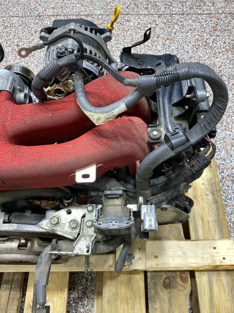 2017 SUBARU BRZ OEM RED TOP FA20 ENGINE 2.0L LONGBLOCK PULLOUT ENGINE -TESTED-