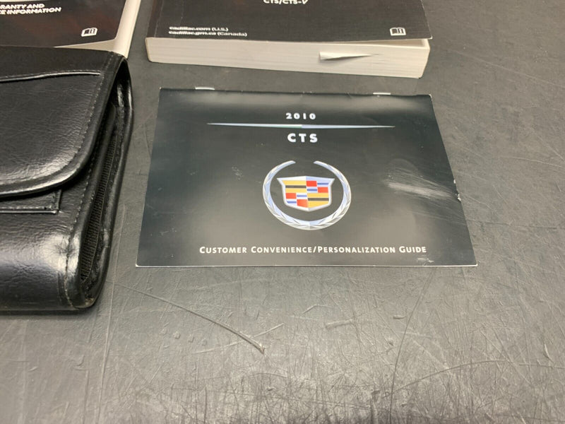 2010 CADILLAC CTSV CTS-V OWNERS MANUAL BROCHURE SET USED OEM