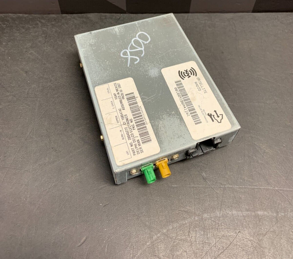 2009 CORVETTE C6 OEM XM SATELITE RADIO MODULE 15854742  USED