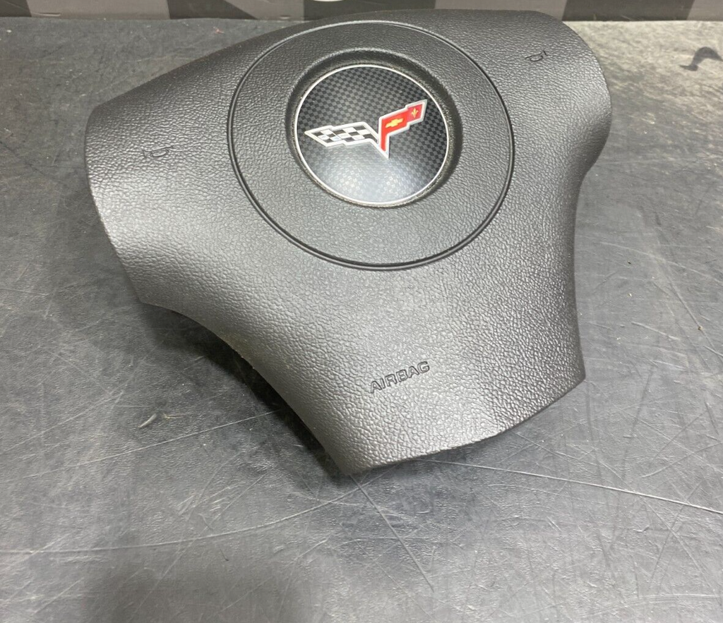 2007 CORVETTE C6 OEM DRIVER STEERING WHEEL AIRBAG AIR BAG USED