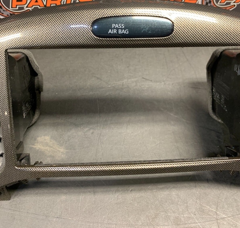 2015 Nissan Juke NISMO RS OEM RADIO SURROUND TRIM USED CARBON