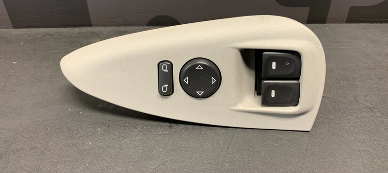 2010 CORVETTE C6 GRANDSPORT OEM GREY DRIVER WINDOW SWITCH