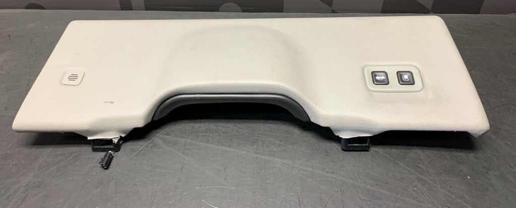 2007 CORVETTE C6 OEM GREY DRIVER LOWER DASH KNEE PANEL