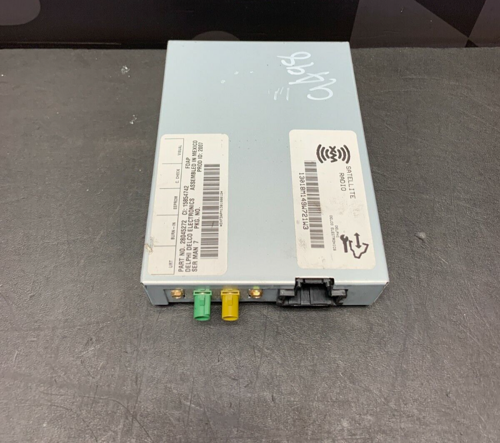 2013 CORVETTE C6 GRAND SPORT OEM 28045272 XM SATELLITE RADIO MODULE