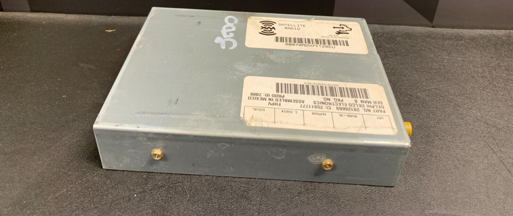 2009 PONTIAC G8 GT OEM 28126669 XM SATELITTE RADIO MODULE