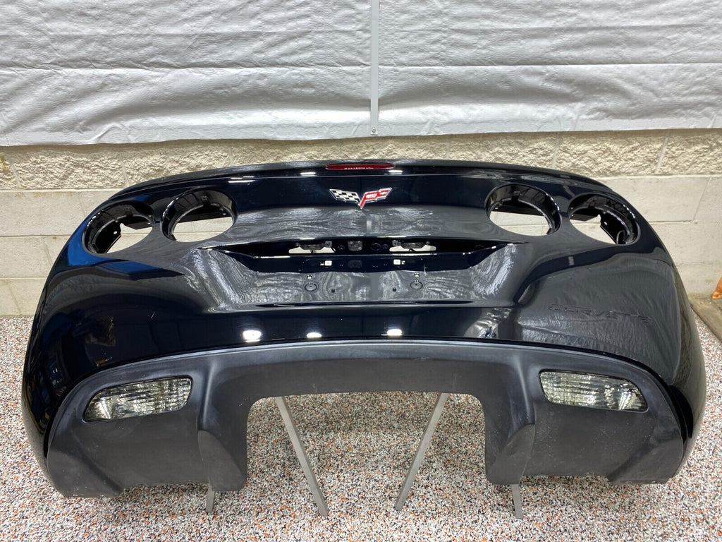 2013 CORVETTE C6 GRANDSPORT OEM REAR BUMPER COVER W/ VALANCE, SPOILER LOADED