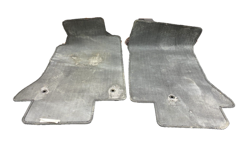 2004 CORVETTE C5 Z06 OEM LLOYD MATS CABIN AREA FLOOR MATS PAIR DR PS USED