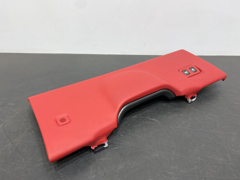 2013 CORVETTE C6 GRANDSPORT OEM COBALT RED DRIVER KNEE UNDER DASH TRIM USED