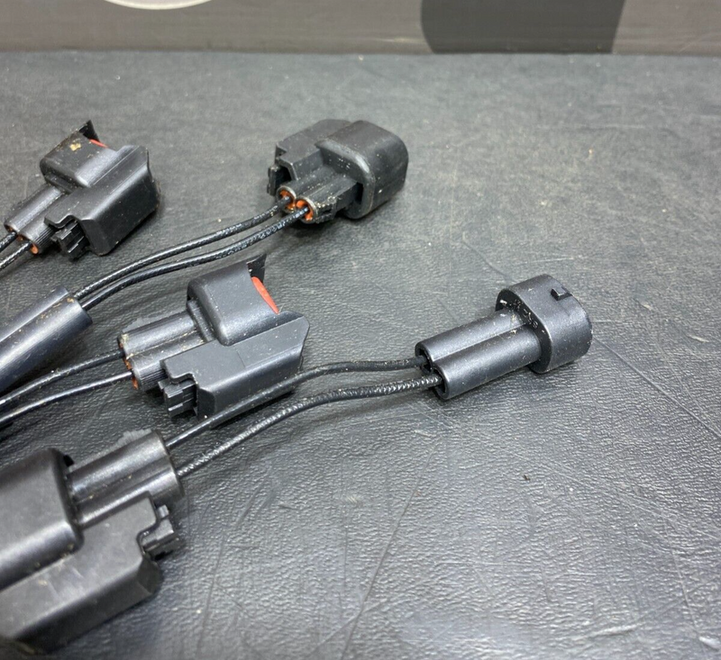 2008 MITSUBISHI EVOLUTION X OEM FUEL INJECTOR DYNAMICS PLUG AND PLAY CLIPS USED