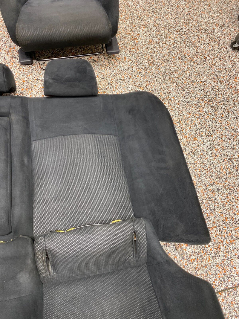 2008 MITSUBISHI EVOLUTION X EVO X OEM RECARO FRONT AND REAR SEAT SET NICE!! USED