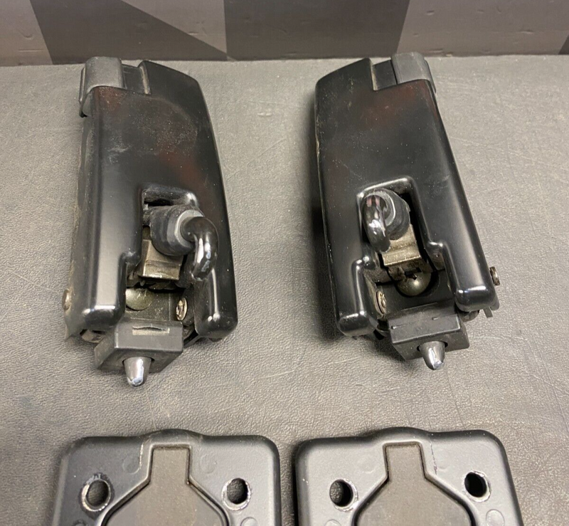 2001 HONDA S2000 AP1 OEM SOFT TOP LATCHES WITH STRIKERS PAIR SET USED