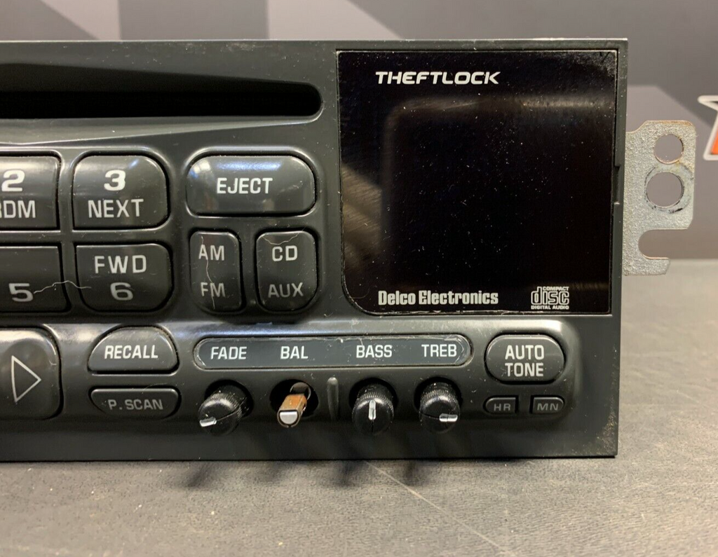 1997 CORVETTE C5 OEM RADIO STEREO HEAD UNIT 16201841 RADIO STEREO HEAD UNIT