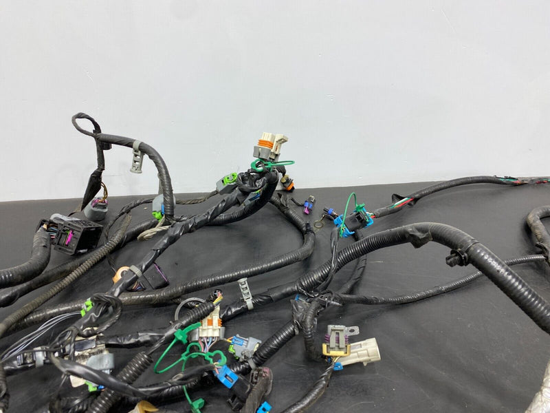 2011 CHEVROLET CAMARO SS OEM A/T ENGINE WIRING HARNESS PCM TO ENGINE USED *READ*