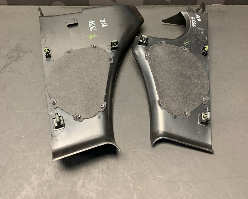 1999 CORVETTE C5 CONVERTIBLE PASSENGER DRIVER INTERIOR REAR SPEAKER GRILL PANEL