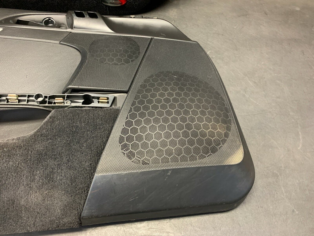 2006 PORSCHE CAYMAN S 987 OEM BLACK DOOR PANELS -PAINT DAMAGE-