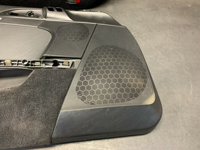 2006 PORSCHE CAYMAN S 987 OEM BLACK DOOR PANELS -PAINT DAMAGE-