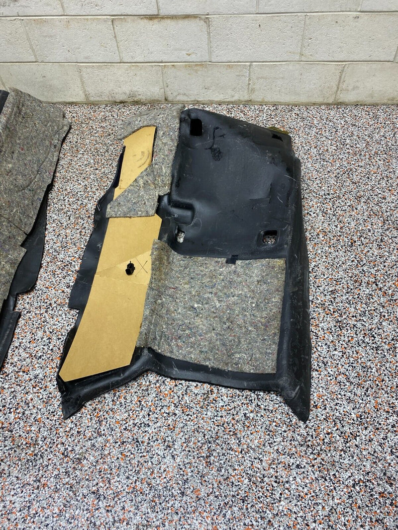 2001 CORVETTE C5 Z06 OEM INTERIOR CABIN AREA CAPRET DRIVER PASSENGER FLOOR USED