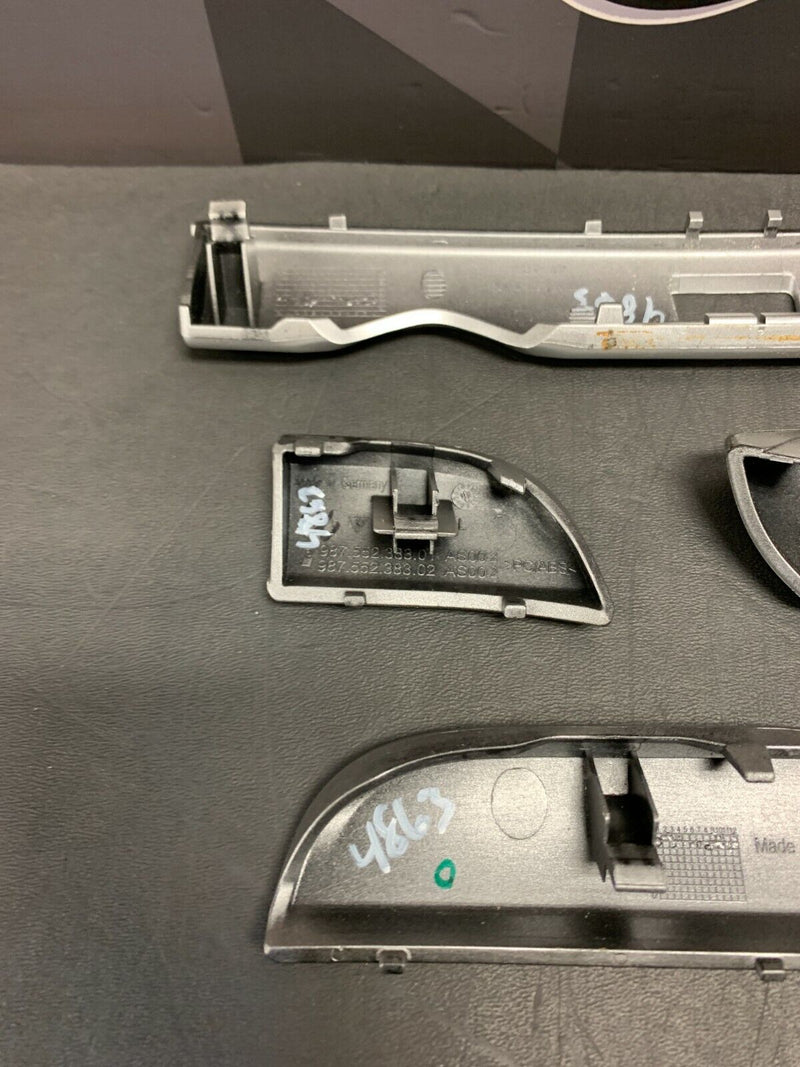 2006 PORSCHE CAYMAN S 987 OEM INTERIOR DASH TRIM PANELS
