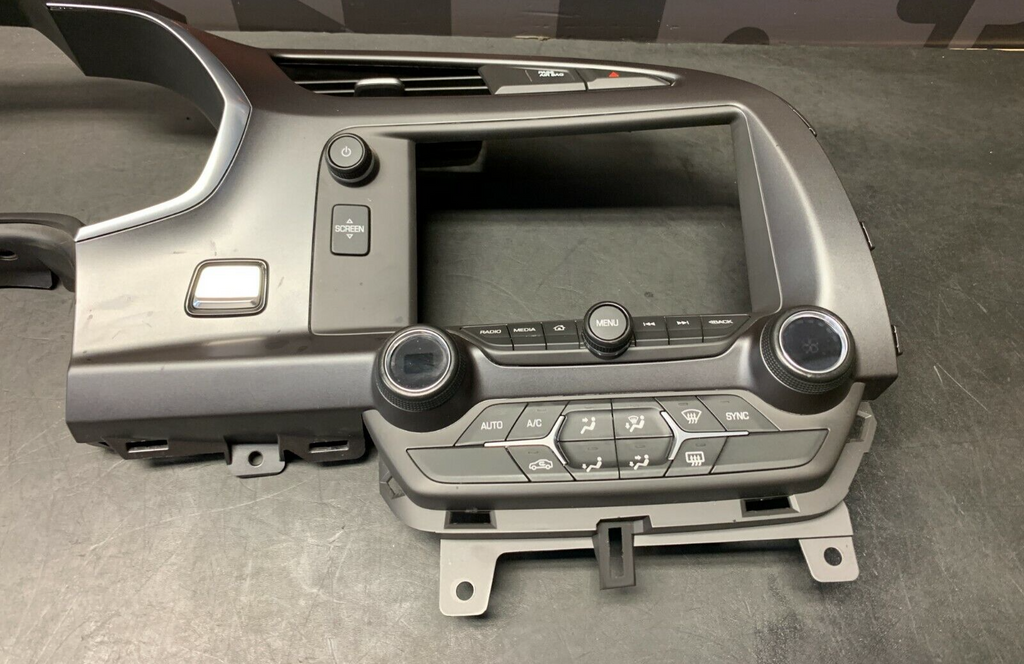 2018 CORVETTE C7 Z06 OEM GAUGE INSTRUMENT CLUSTER BEZEL TRIM PANEL
