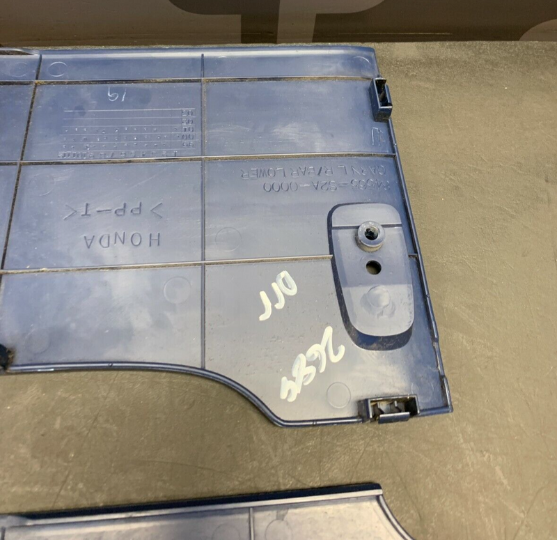 2002 HONDA S2000 AP1 OEM DRIVER PASSENGER REAR INTERIOR TRIM PANELS BLUE