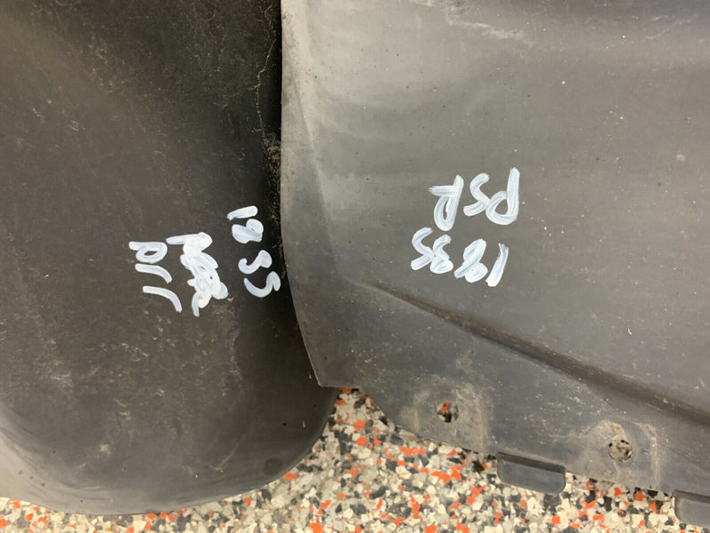 2004 CADILLAC CTS-V CTS V OEM DRIVER PASSENGER REAR FENDER LINERS