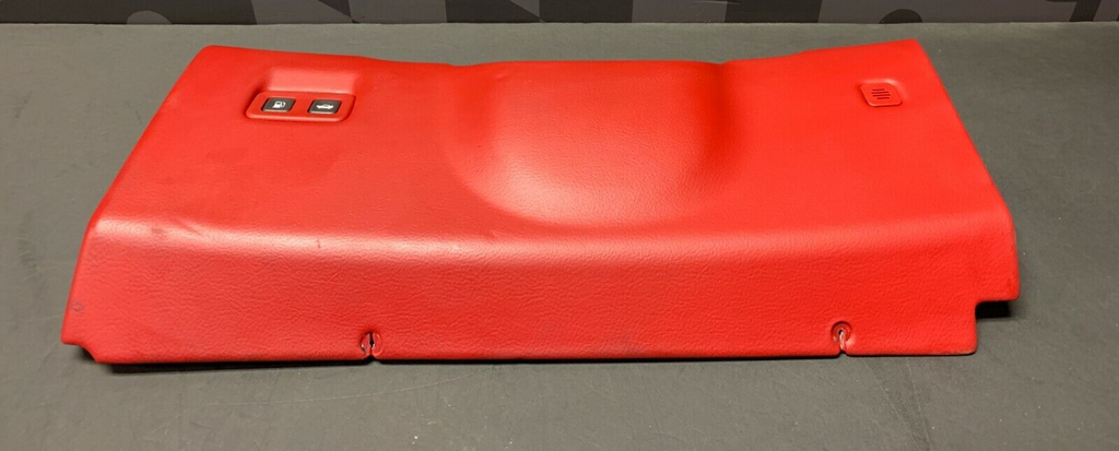 2005 CORVETTE C6 OEM RED DRIVER LOWER KNEE DASH PANEL TRIM