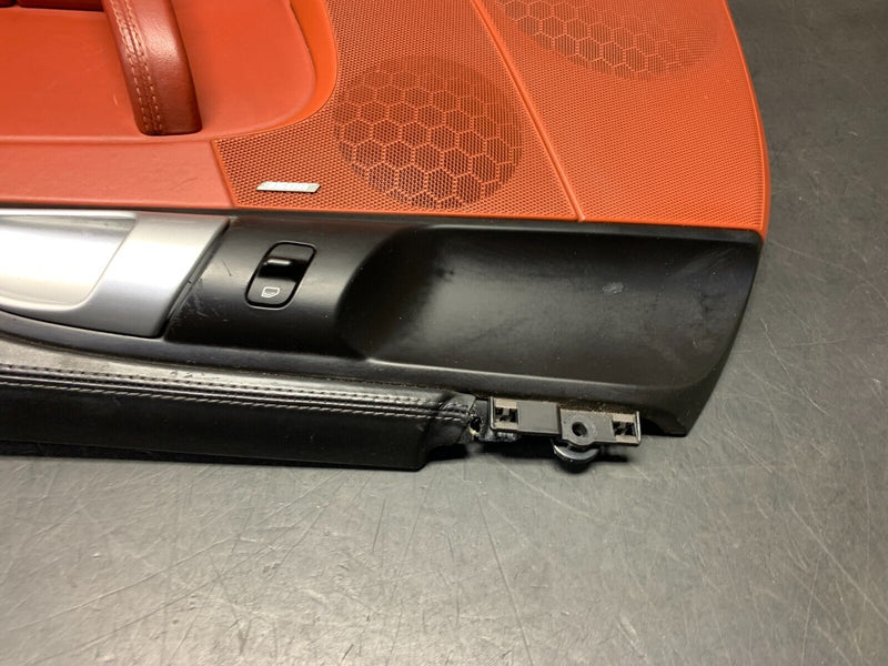 2007 PORSCHE 911 TURBO OEM RH PASSENGER TERRACOTTA DOOR PANEL