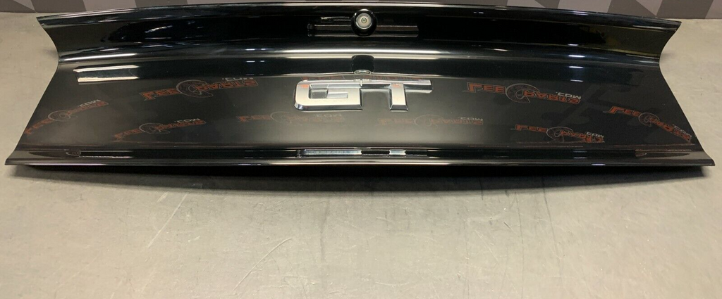 2016 FORD MUSTANG GT OEM TRUNK FILLER FINISH PANEL W/ CAMERA