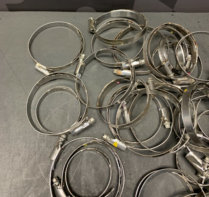 NISSAN R35 GTR OEM HIGH QUALITY WORM DRIVE CLAMPS ASSORTMENT LOT -SUPER NICE!-