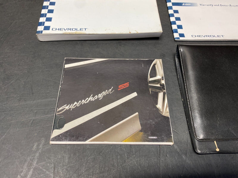 2004 MONTE CARLO SS SUPERCHARGED OWNERS MANUAL SET USED